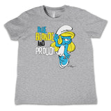 Smurfs - Blue, Blonde & Proud Kids T-Shirt