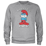Smurfs - Who's Your Papa Sweatshirt