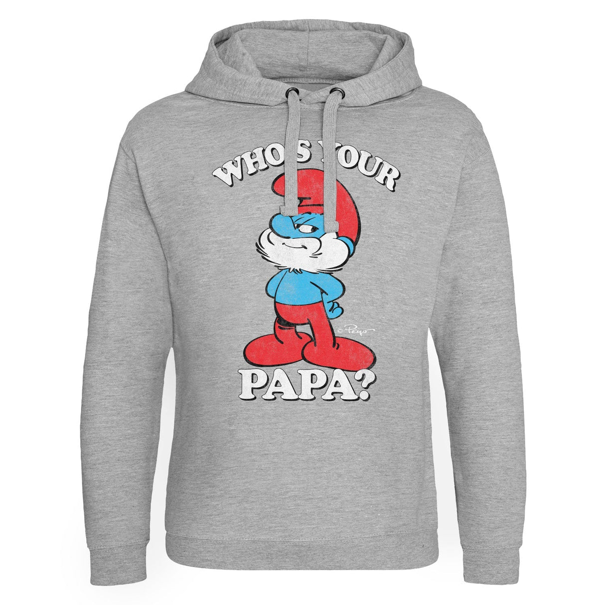 Smurfs - Who's Your Papa Epic Hoodie