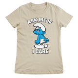 Smurfs - The Smurfs - Ask Me If I Care Women T-Shirt