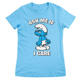 Smurfs - The Smurfs - Ask Me If I Care Women T-Shirt