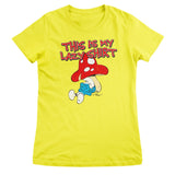 Smurfs - The Smurfs - This Is My Lazy Shirt Women T-Shirt