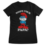 Smurfs - Who's Your Papa Women T-Shirt