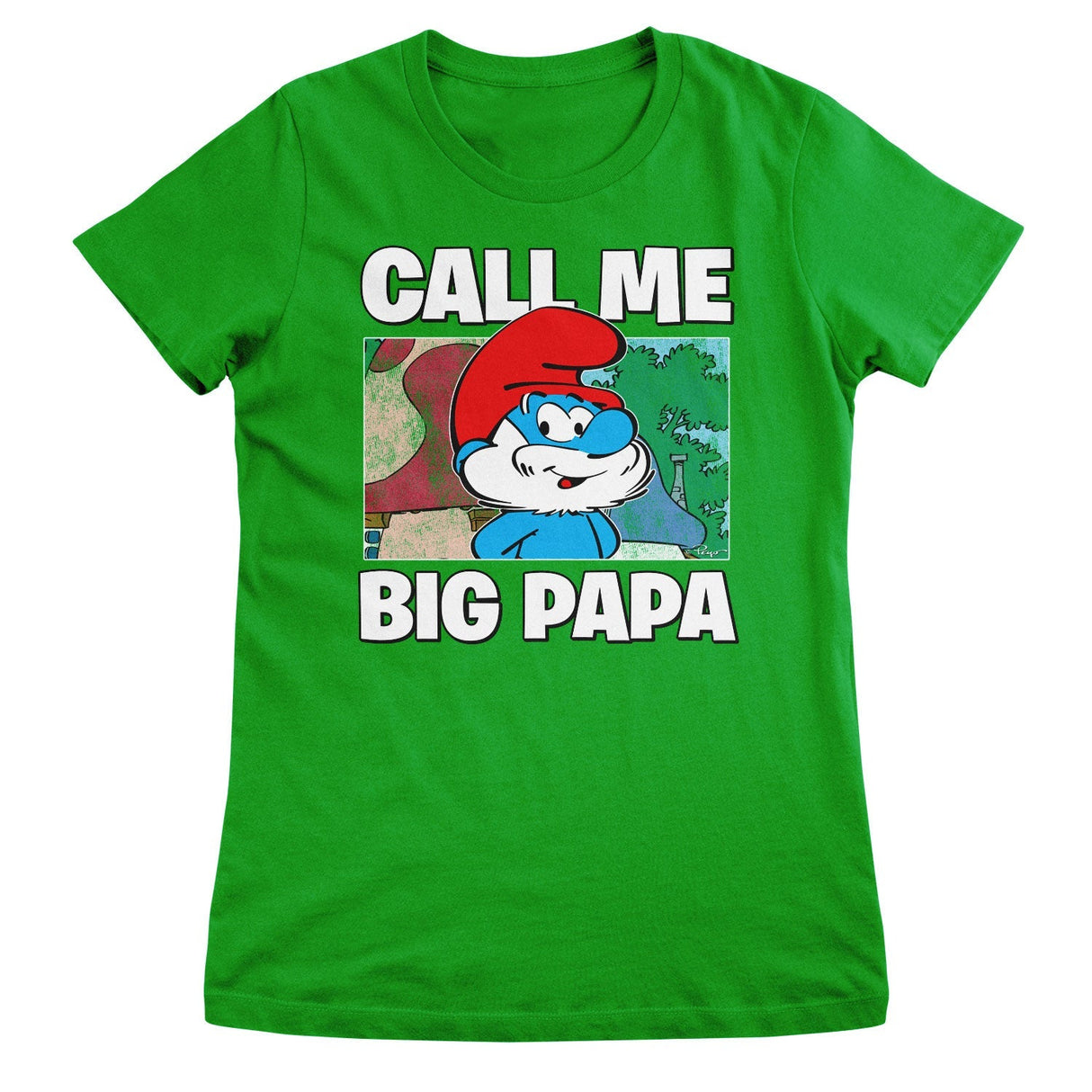 Smurfs - Call Me Big Papa Women T-Shirt