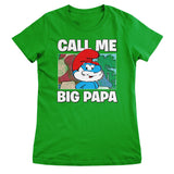Smurfs - Call Me Big Papa Women T-Shirt