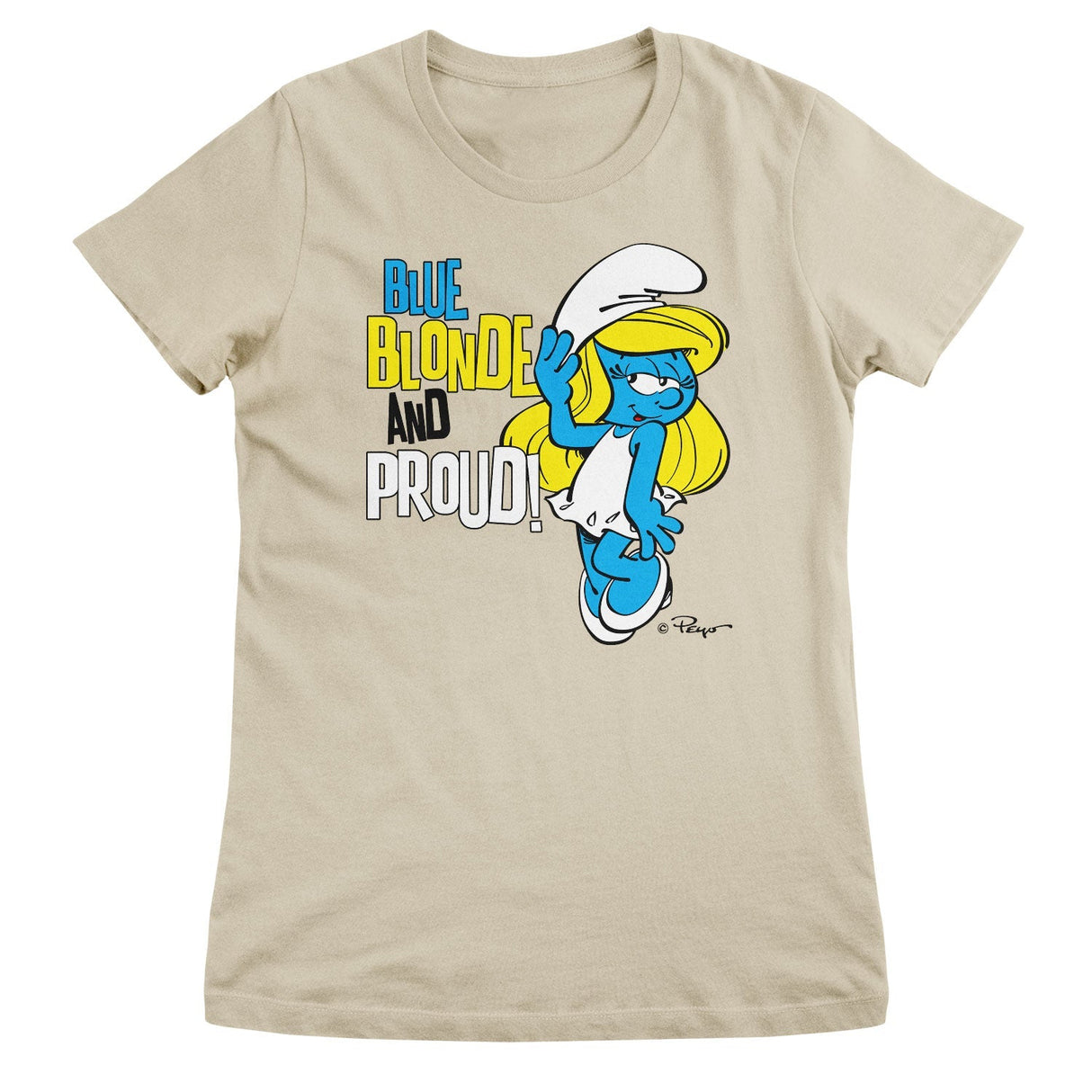 Smurfs - Blue, Blonde & Proud Women T-Shirt