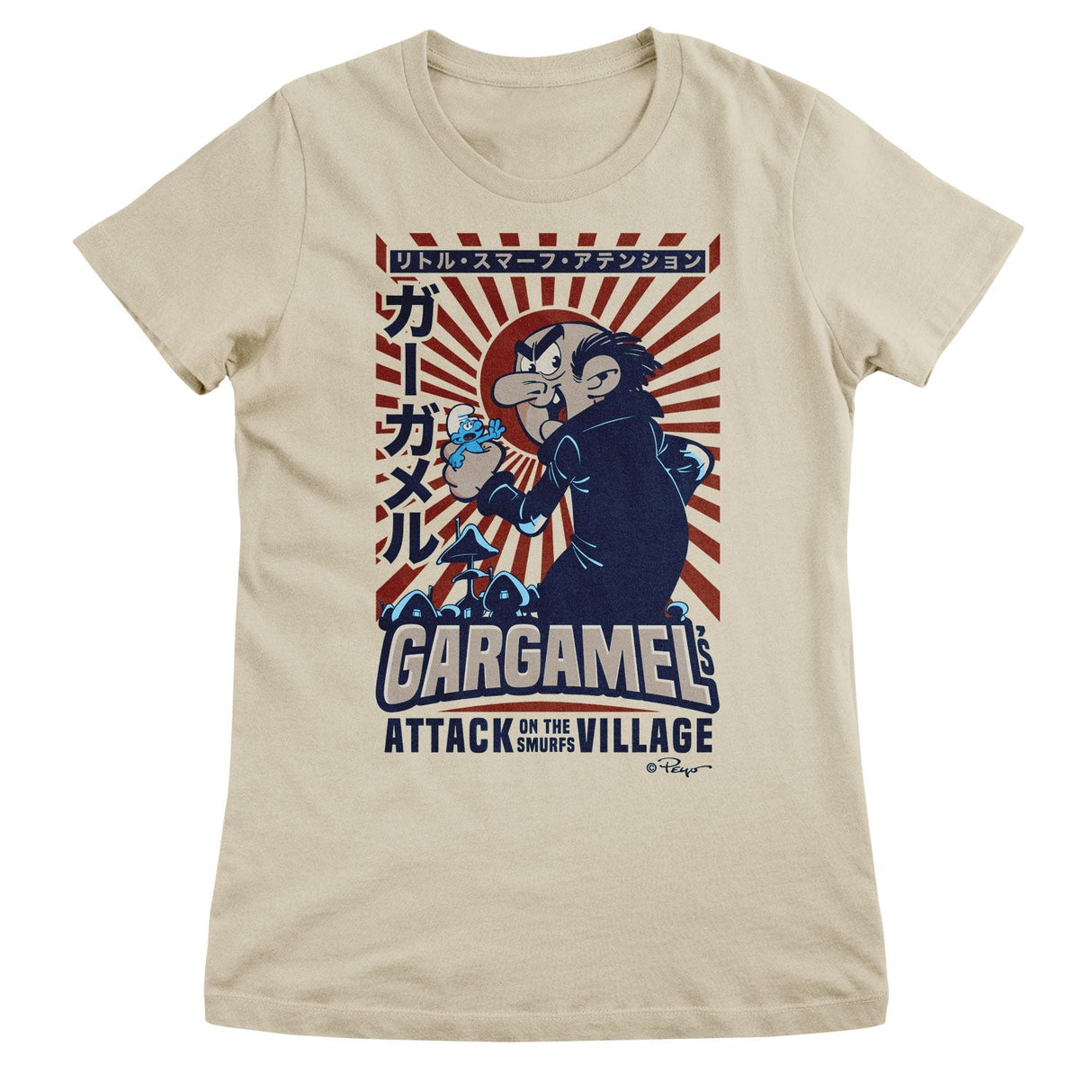 Smurfs - Gargamel - Attack Of The Smurfs Village Women T-Shirt