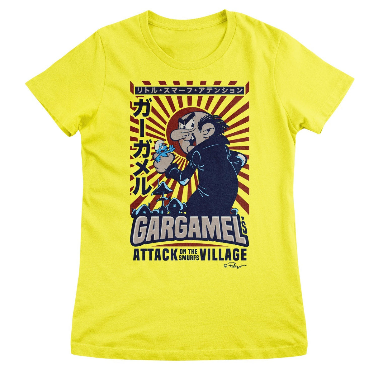Smurfs - Gargamel - Attack Of The Smurfs Village Women T-Shirt