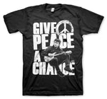 The Beatles - John Lennon - Give Peace A Chance Mens T-Shirt