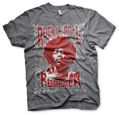 Jimi Hendrix - Rock'n Roll Forever Mens T-Shirt