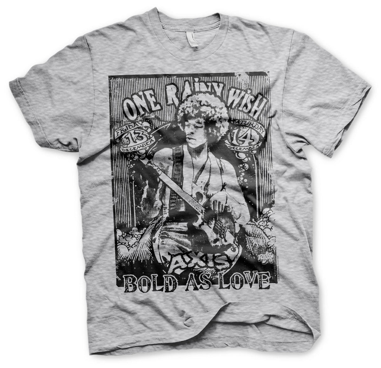 Jimi Hendrix - Bold As Love Mens T-Shirt