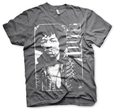 Jimi Hendrix - Distressed Mens T-Shirt