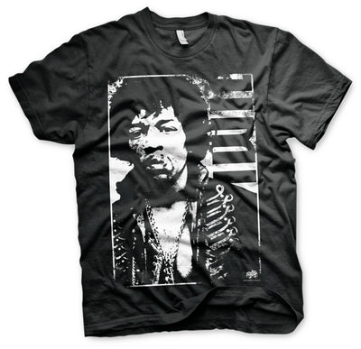 Jimi Hendrix - Distressed Mens T-Shirt