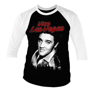 Elvis Presley - Elvis - Viva Las Vegas Baseball 3/4 Sleeve T-Shirt