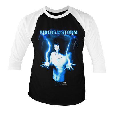 Jim Morrison - Riders On The Storm Baseball 3/4 Sleeve T-Shirt