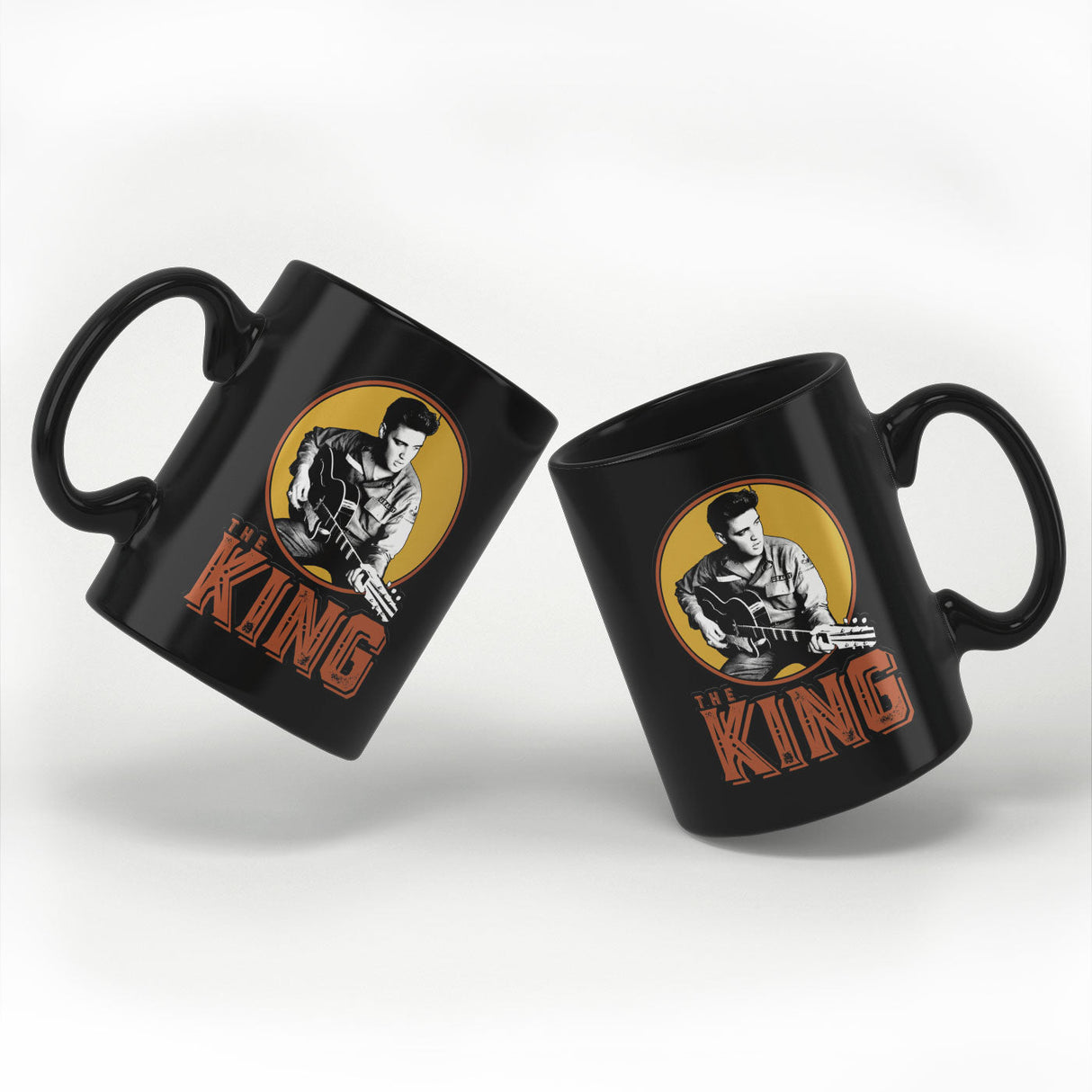 Elvis Presley - The King of Rock 'n Roll Coffee Mug
