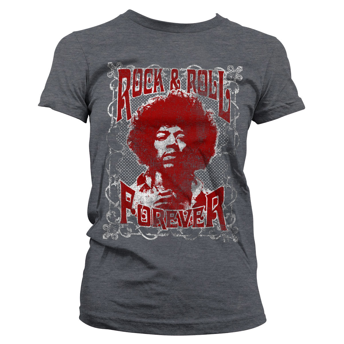 Jimi Hendrix - Rock'n Roll Forever Women T-Shirt