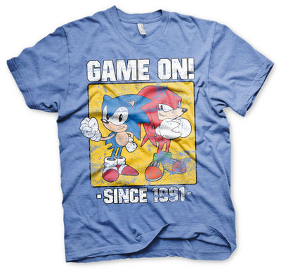 Sonic The Hedgehog - Sonic - Game On Since 1991 Mens T-Shirt