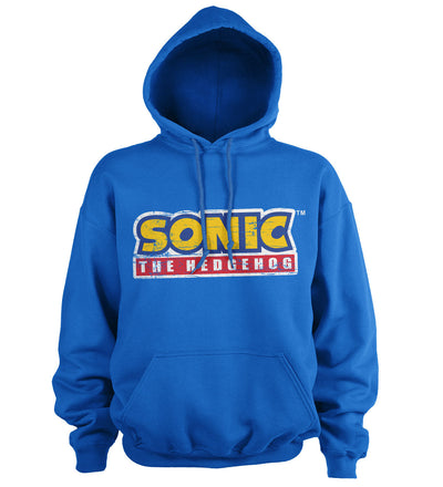 Sonic The Hedgehog - Cracked Logo Hoodie