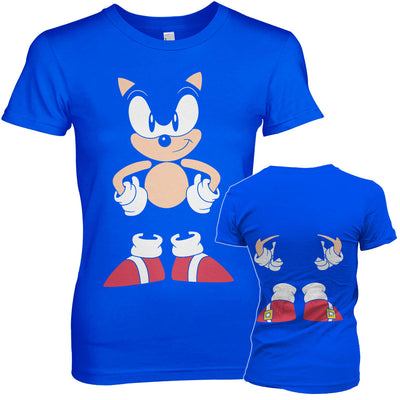 Sonic The Hedgehog - Front & Back Women T-Shirt