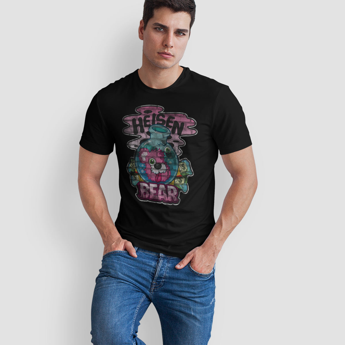 Breaking Bad - Heisen Bear Mens T-Shirt