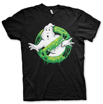 Ghostbusters - Slime Logo Mens T-Shirt