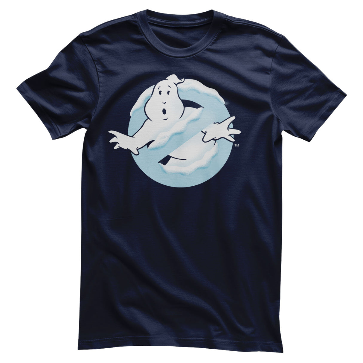 Ghostbusters - Winter & Snow Logo Mens T-Shirt