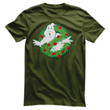 Ghostbusters - Christmas Logo Mens T-Shirt