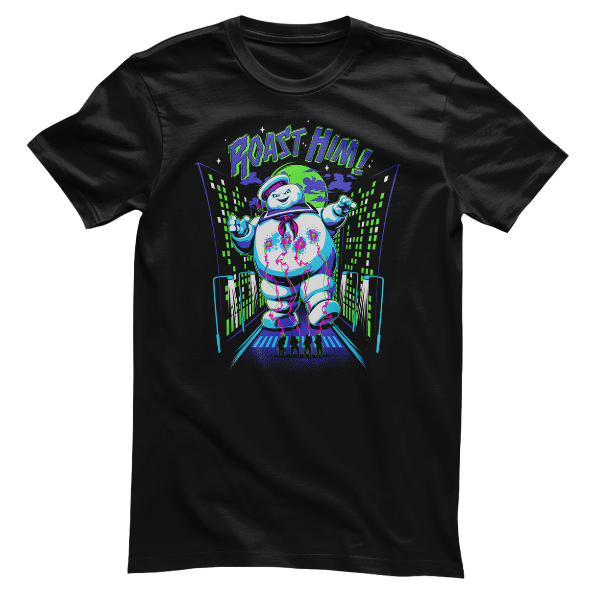 Ghostbusters - Roast Him Mens T-Shirt