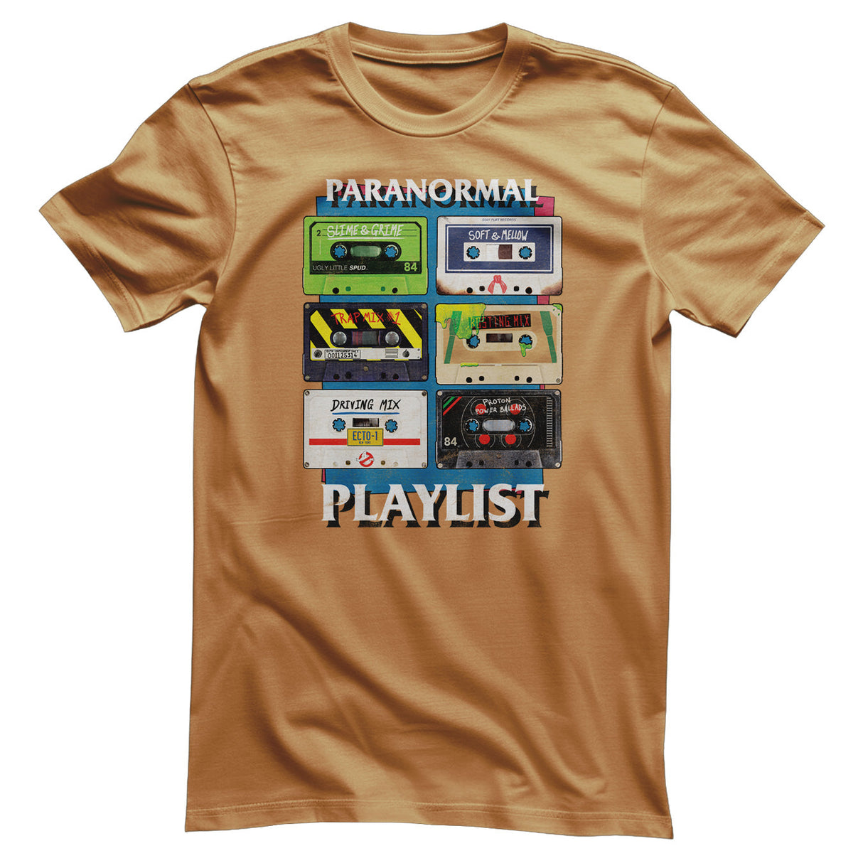Ghostbusters - Paranormal Playlist Mens T-Shirt