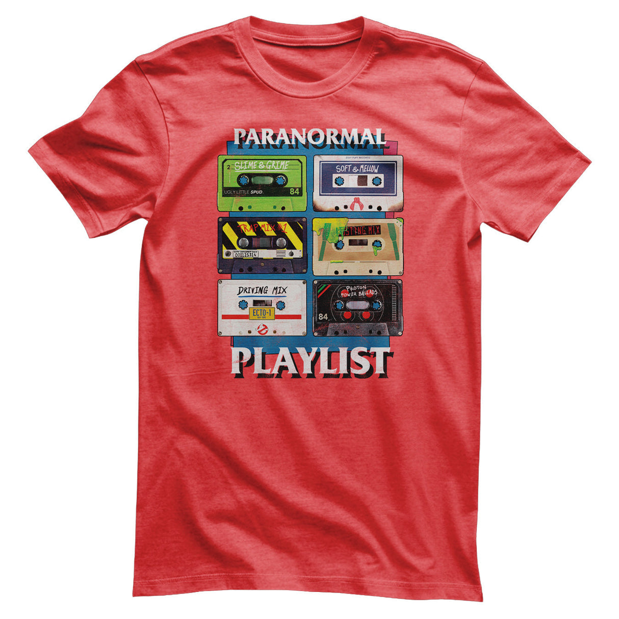 Ghostbusters - Paranormal Playlist Mens T-Shirt