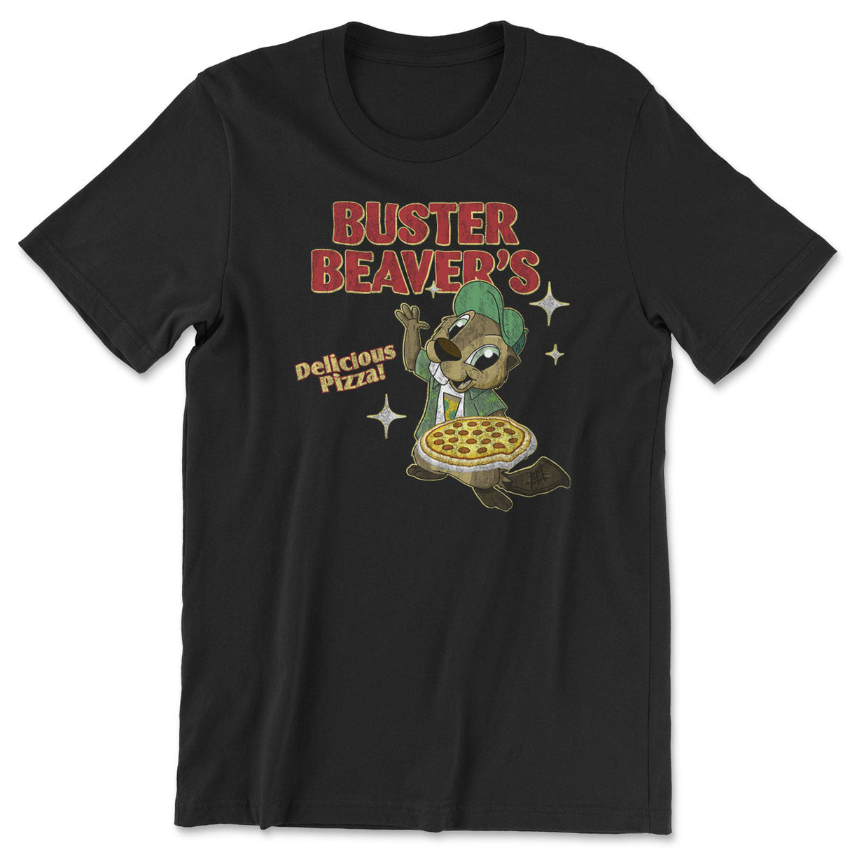 The Boys - Buster Beaver's Delicious Pizza Mens T-Shirt