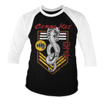 Cobra Kai - Punch Patch Baseball 3/4 Sleeve T-Shirt