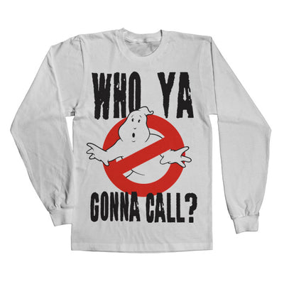 Ghostbusters - Who Ya Gonna Call? Long Sleeve T-Shirt