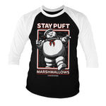 Ghostbusters - Stay Puft Marshmallows Baseball 3/4 Sleeve T-Shirt