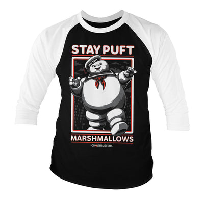 Ghostbusters - Stay Puft Marshmallows Baseball Long Sleeve T-Shirt