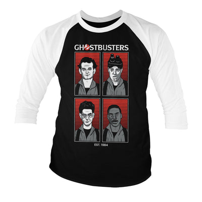 Ghostbusters - Original Team Baseball Long Sleeve T-Shirt