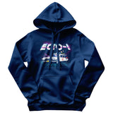 Ghostbusters - ECTO-1 80's Neon Grid Hoodie