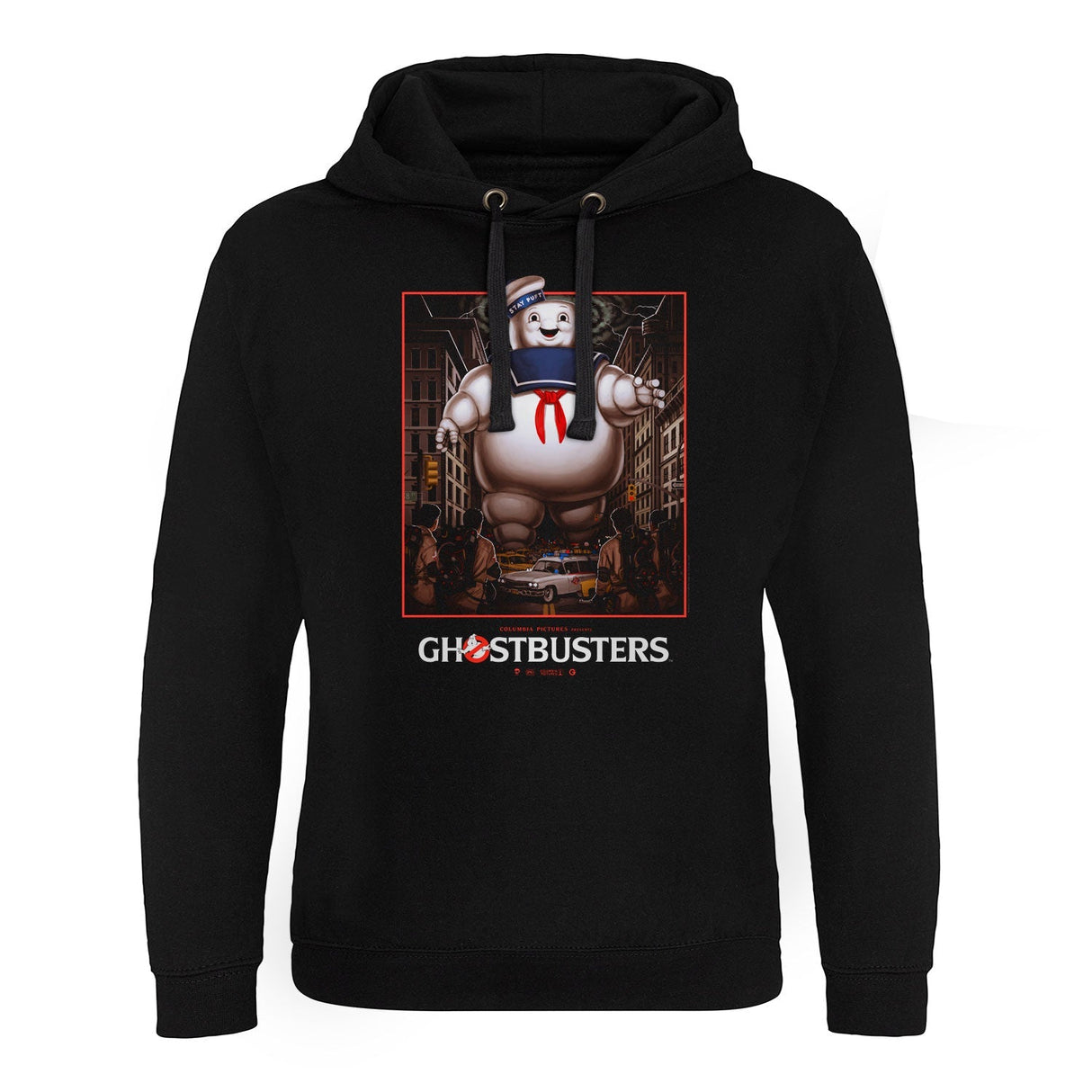 Ghostbusters - Stay Puft Marshmallow Man Poster Epic Hoodie