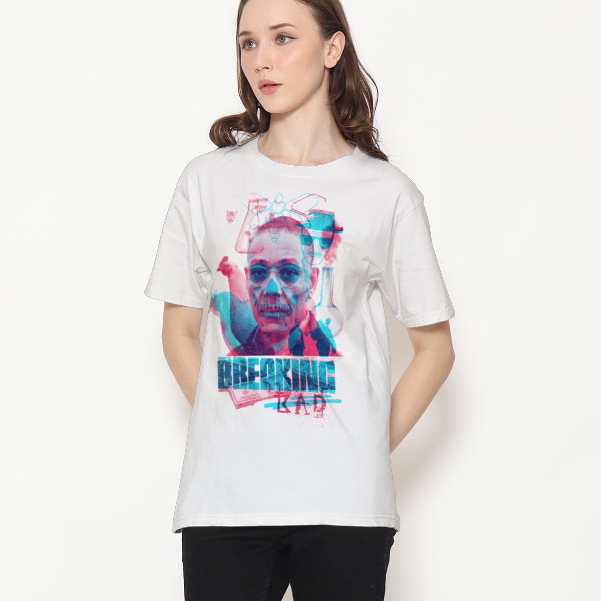 Breaking Bad - Gustavo Duotone Mashup Women T-Shirt