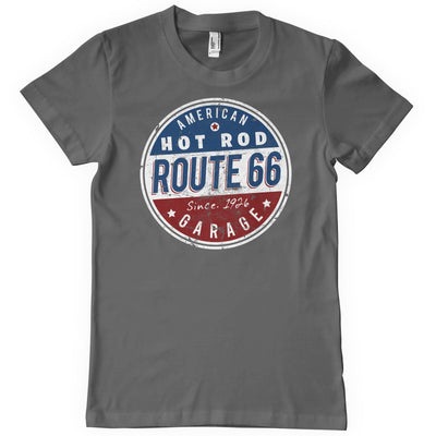 Route 66 - Hot Rod Garage Mens T-Shirt