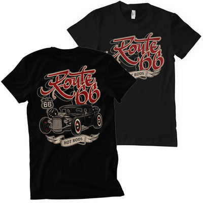 Route 66 - US 66 Hot Rods Mens T-Shirt