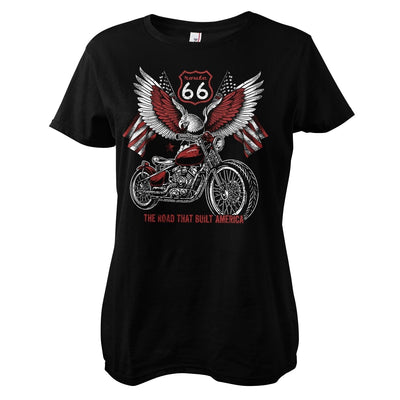 Route 66 - American Eagle Bike Women T-Shirt