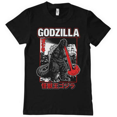 Godzilla - Atomic Breath Mens T-Shirt