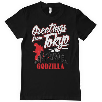 Godzilla - Greetings from Tokyo Mens T-Shirt