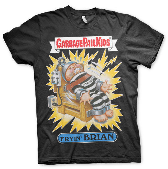 Garbage Pail Kids - Fryin' Brian Mens T-Shirt