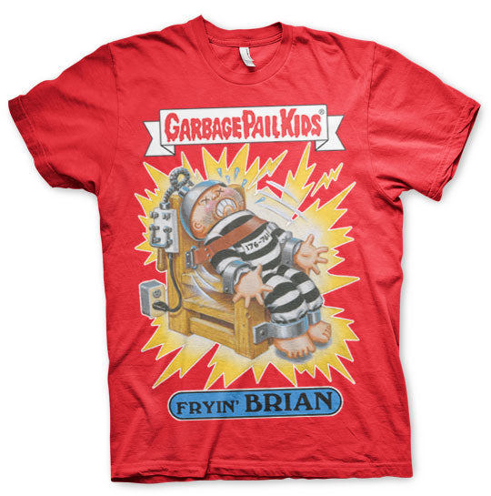 Garbage Pail Kids - Fryin' Brian Mens T-Shirt