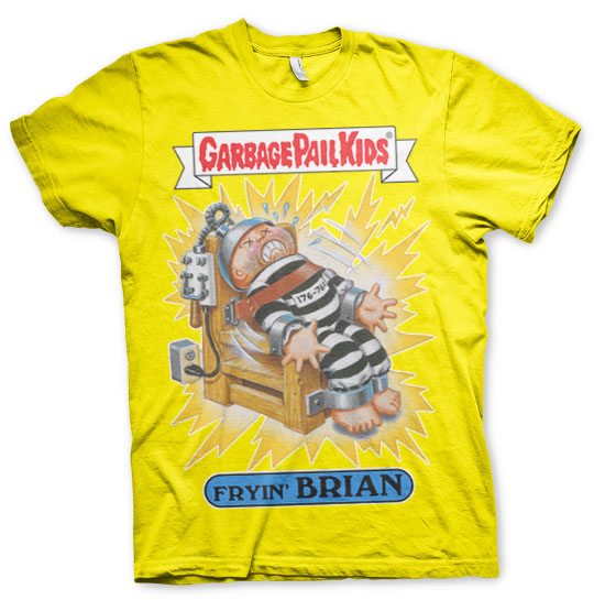 Garbage Pail Kids - Fryin' Brian Mens T-Shirt