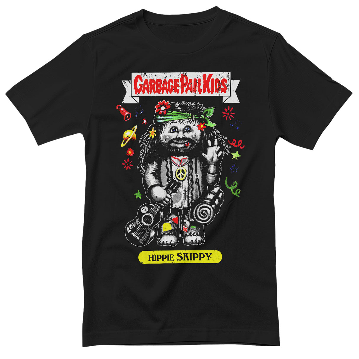 Garbage Pail Kids - Hippie Skippy Mens T-Shirt