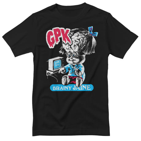 Garbage Pail Kids - Brainy Jaine Mens T-Shirt